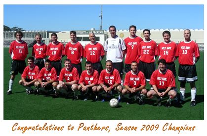 Panthers of Holy Name, Season 2009 Champions